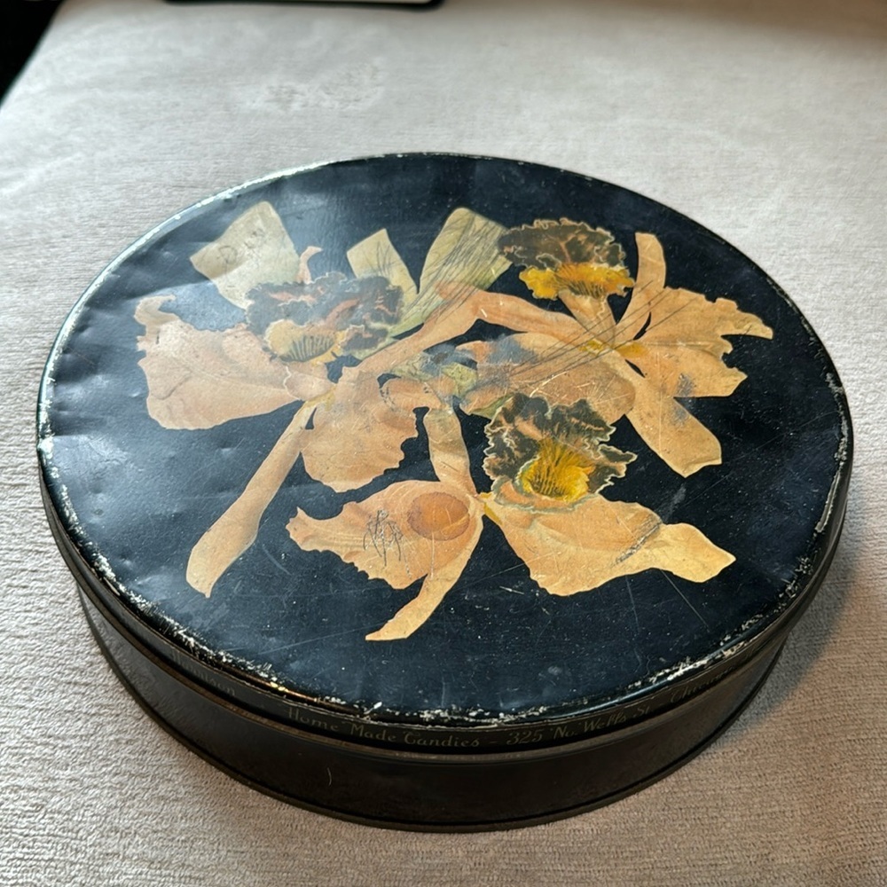 Vintage Canco Candy Tin Helen Harrison 1930’s